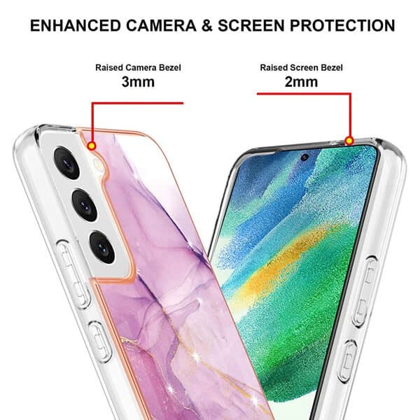 For Samsung Galaxy S21 FE Case Hard back Marble Pattern Slim Design Enhanced Camera and Screen Protection Girls and Women Cover (Purple) For Samsung Galaxy S21 FE Case Hard back Marble Pattern Slim Design Enhanced Camera and Screen Protection Girls and Women Cover (Purple)